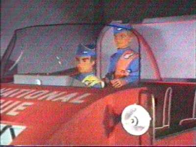 Virgil and Gordon on board the Monobrake